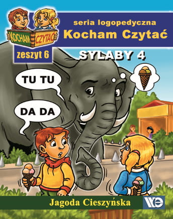Zeszyt edukacyjny Kocham Czytać zeszyt 6 – Sylaby 4 T, D od Wydawnictwa Edukacyjnego