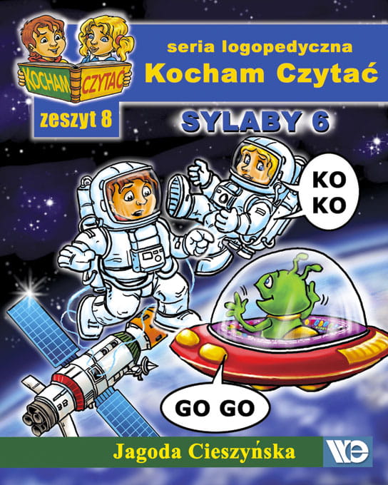Zeszyt Kocham czytać. Sylaby 6 (K, G) Wydawnictwa Edukacyjnego do nauki czytania