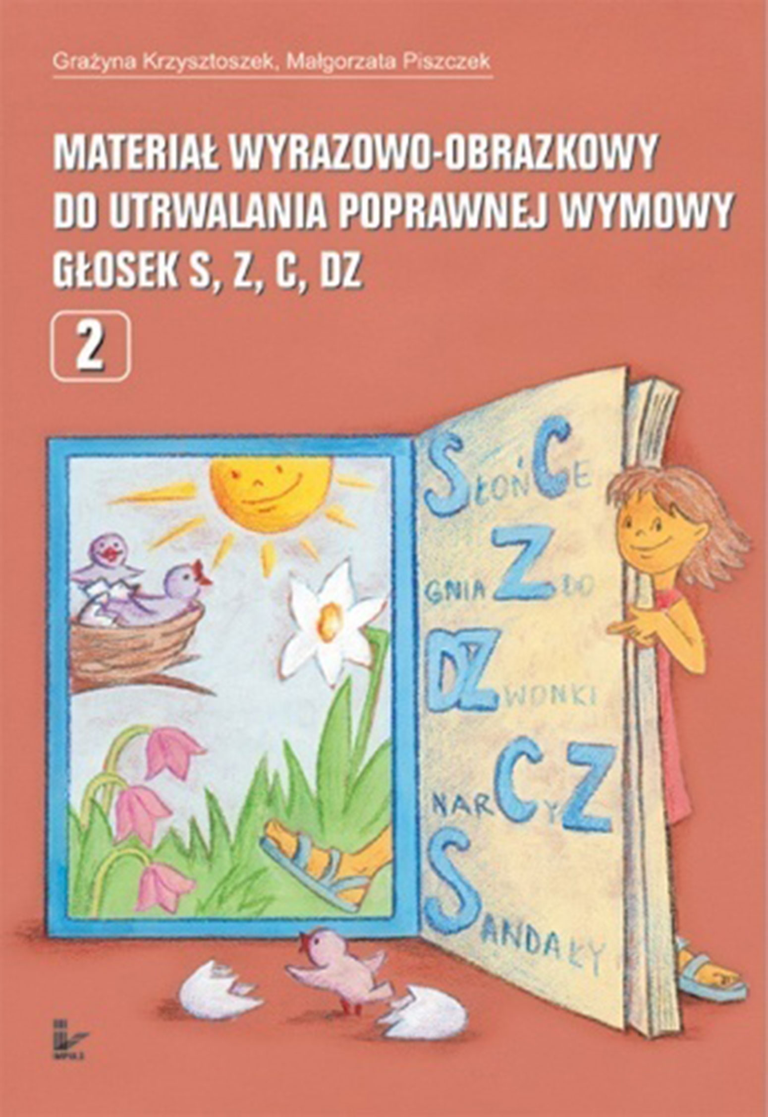 Książka logopedyczna Głoski S, Z, C, DZ do ćwiczeń poprawnej wymowy