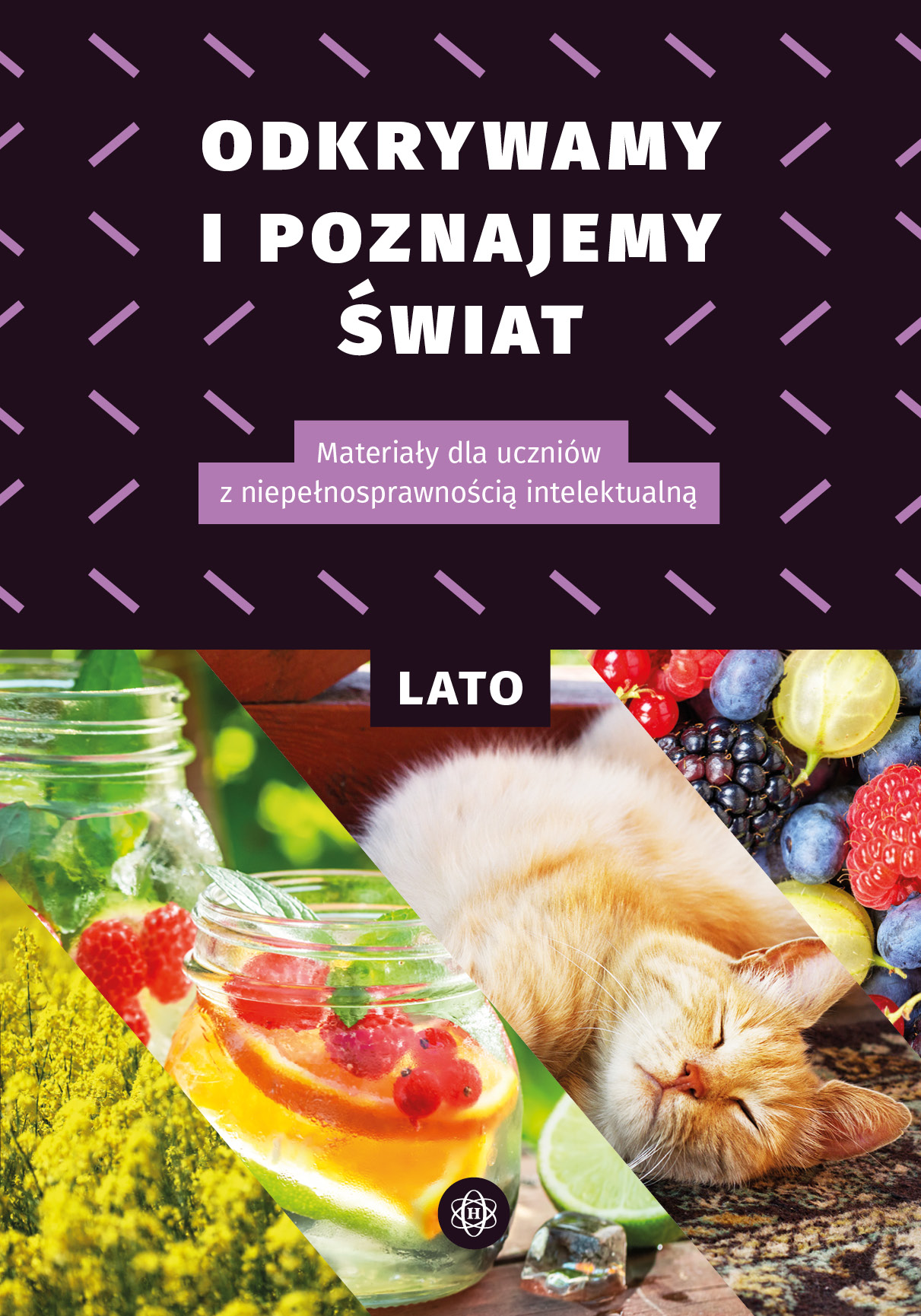 Okładka zestawu kart pracy Odkrywamy i poznajemy świat Lato Harmonia podręczniki