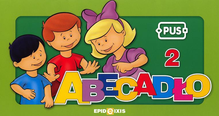 Książeczka PUS Abecadło 2 dla dzieci 3-4 lata marki EPIDEIXIS z kolorowymi ilustracjami i literami