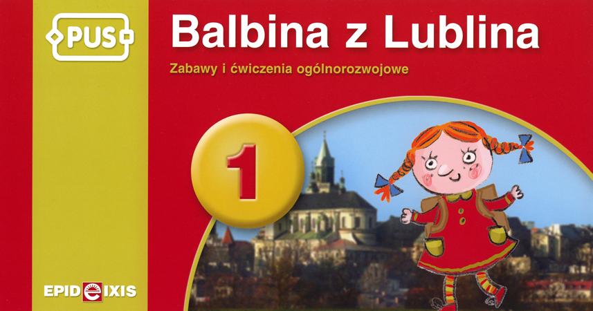Balbina z Lublina 1, książeczka PUS z ćwiczeniami dla przedszkolaków