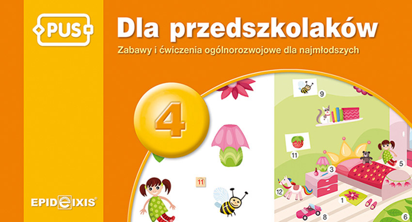 Książeczka PUS Dla przedszkolaków 4 EPIDEIXIS dla najmłodszych
