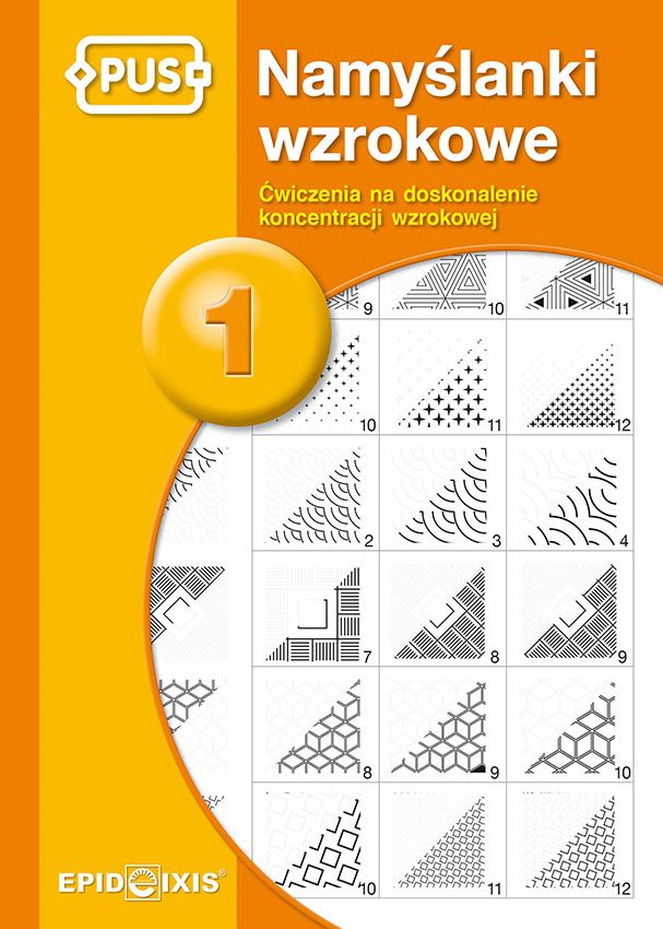 Namyślanki wzrokowe EPIDEIXIS - dwuczęściowy zestaw ćwiczeń percepcji wzrokowej dla dzieci wczesnoszkolnych