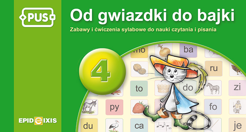 Książeczka Od gwiazdki do bajki 4 – ćwiczenia sylabowe EPIDEIXIS dla dzieci