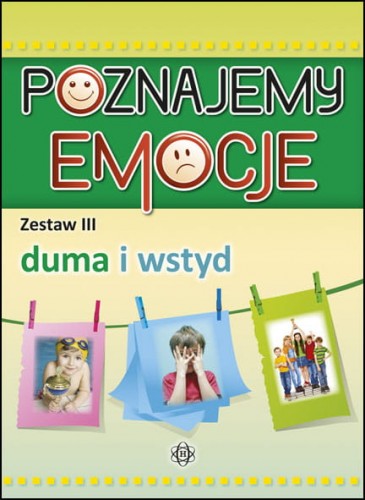 Poznajemy emocje 3 HARMONIA – karty edukacyjne o dumie i wstydzie do nauki emocji
