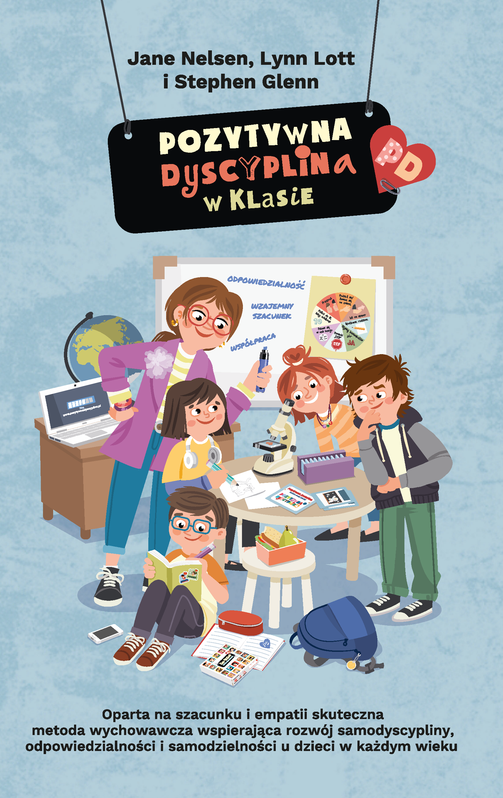 Okładka książki Pozytywna Dyscyplina w klasie – praktyczny poradnik dla nauczycieli i pedagogów