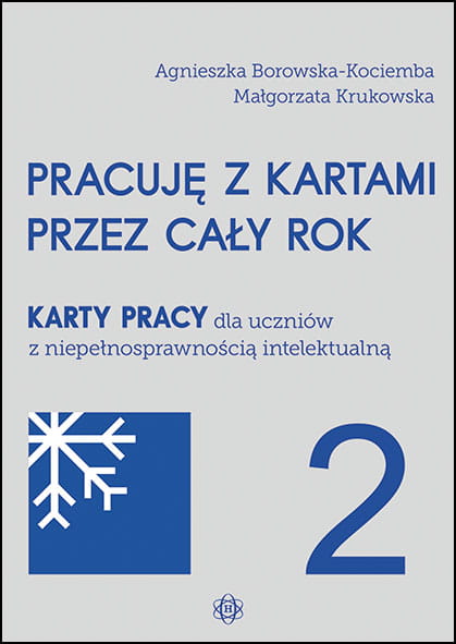Okładka książki Pracuję z kartami przez cały rok 2 wydawnictwa Harmonia podręczniki