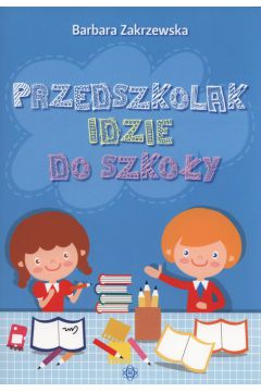 Okładka książki 'Przedszkolak idzie do szkoły' HARMONIA z ćwiczeniami dla dzieci 5-6 lat
