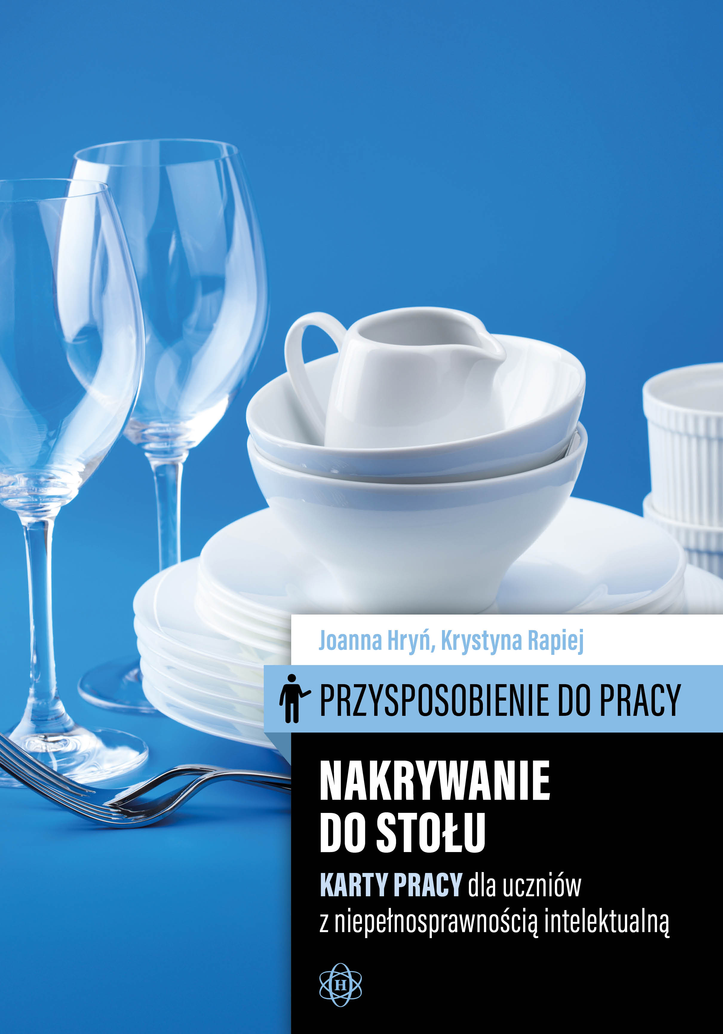 Karty pracy nakrywanie do stołu Harmonia podręczniki, edukacja zawodowa