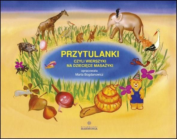 Okładka książki Przytulanki – wierszyki na masażyki dla dzieci HARMONIA