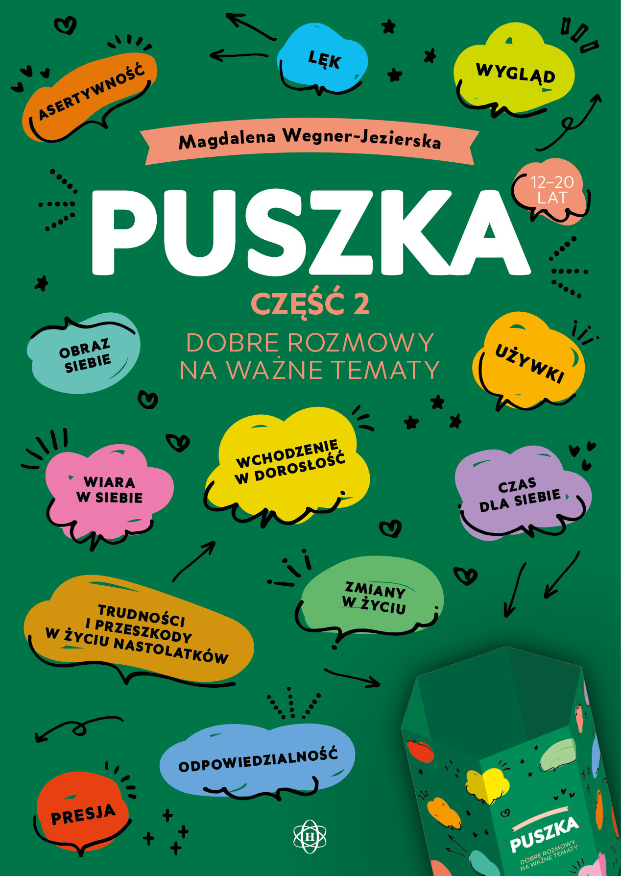 Puszka z 360 pytaniami do treningu umiejętności społecznych HARMONIA format 305x215x1 mm