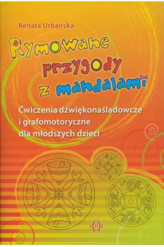 Rymowane przygody z mandalami HARMONIA – okładka książki z ćwiczeniami dla dzieci