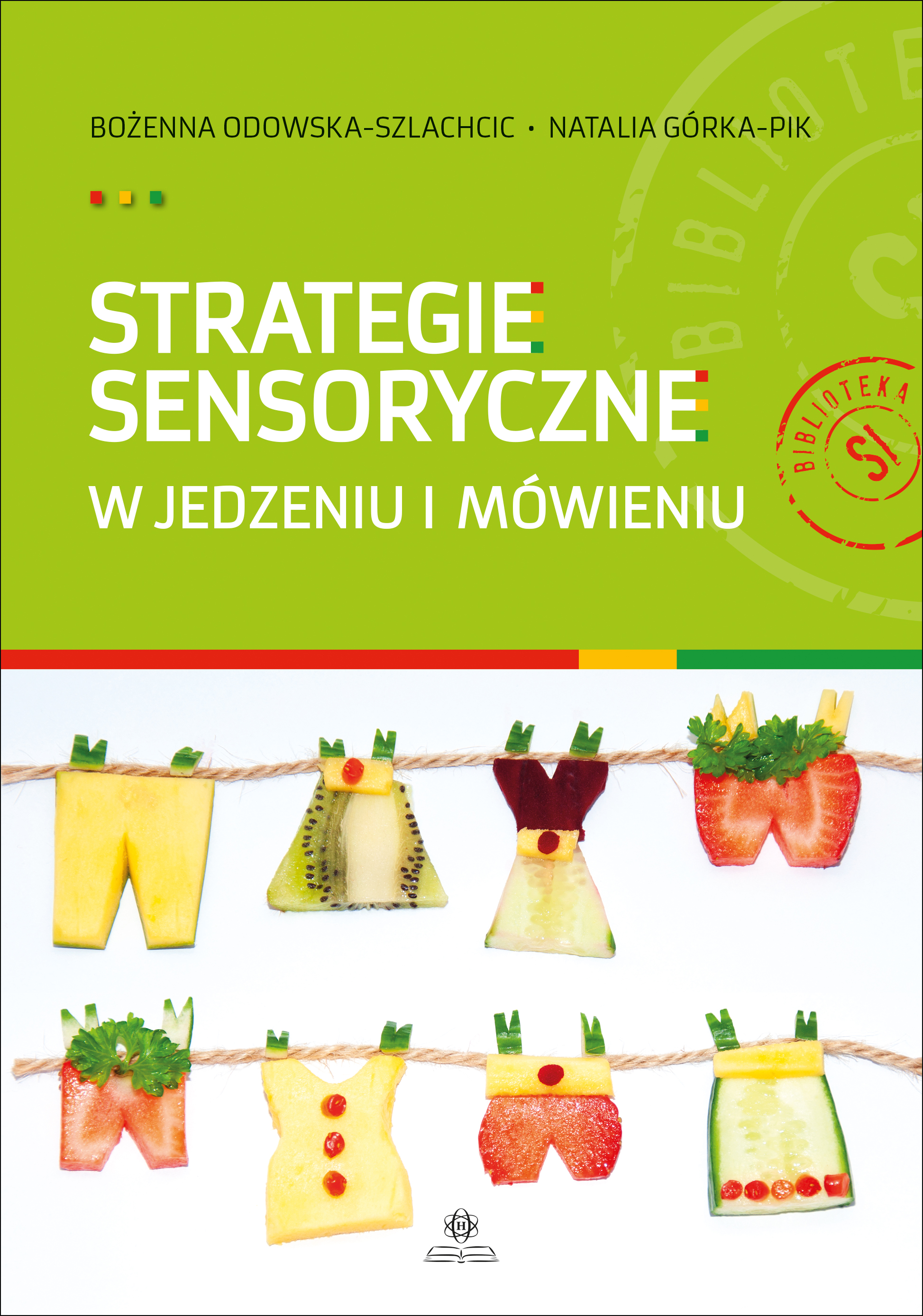 Podręcznik Strategie sensoryczne w jedzeniu i mówieniu HARMONIA, okładka książki