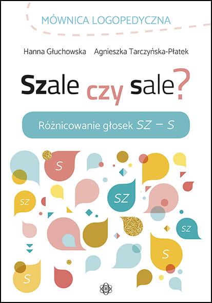 Okładka zeszytu ćwiczeń Mównica logopedyczna Szale czy sale? HARMONIA, format 293x205x4 mm
