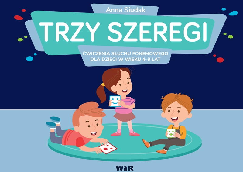 Plansze i ilustracje do ćwiczeń słuchu fonemowego Trzy szeregi od Wir (T)