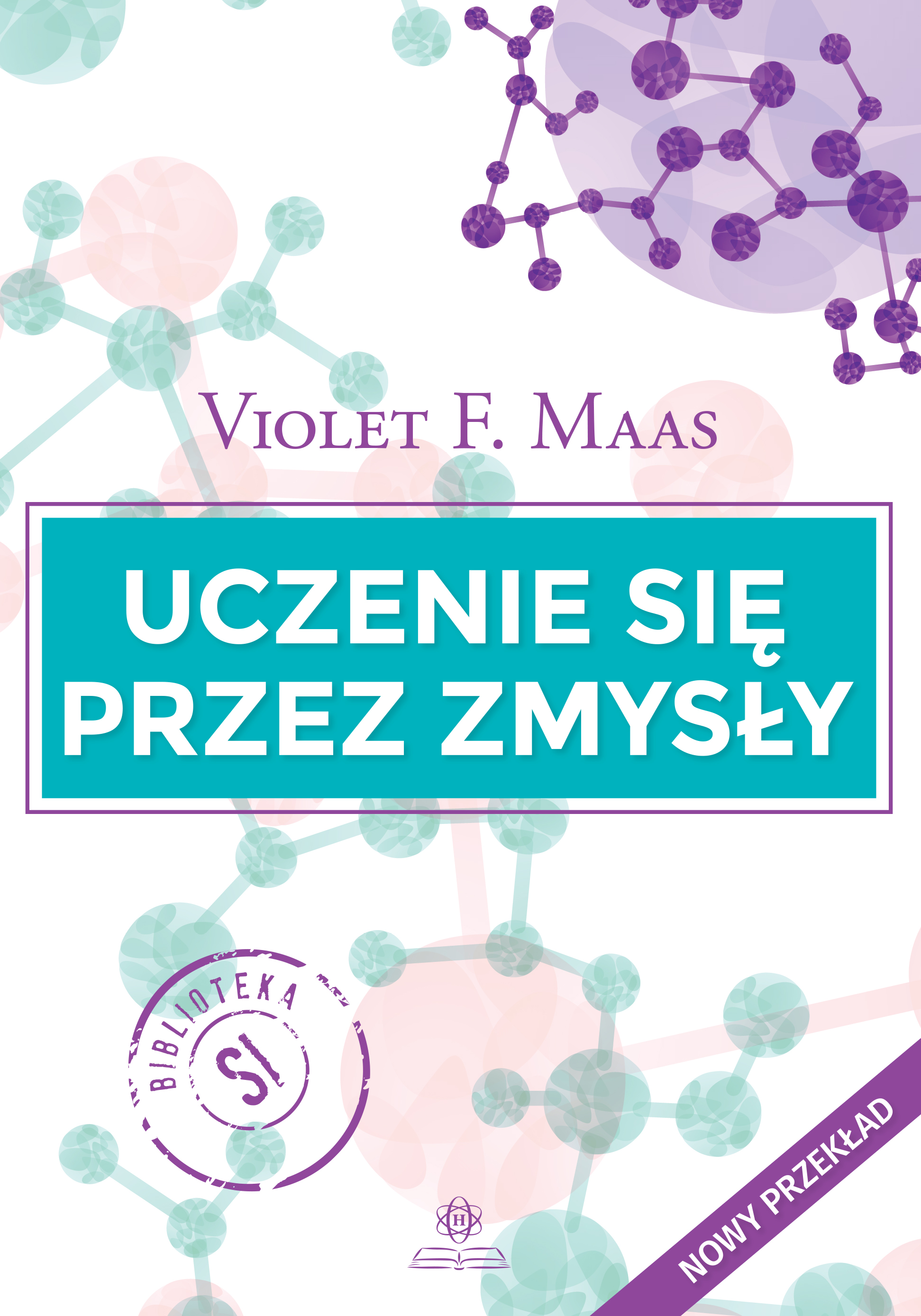 Okładka poradnika 'Uczenie się przez zmysły' HARMONIA, format 235x165 mm