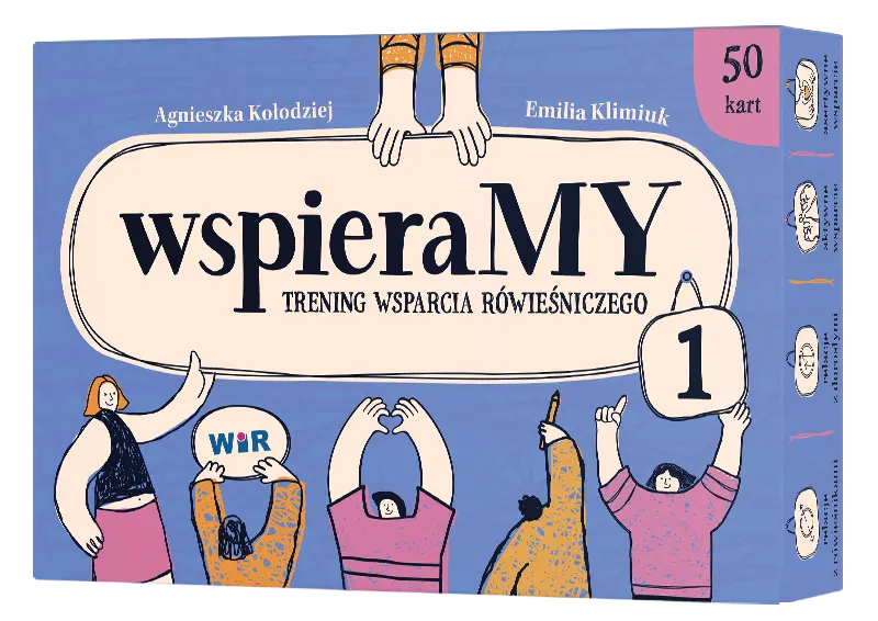 Publikacja WspieraMY Wir (T) – karty treningu wsparcia rówieśniczego dla młodzieży 14–18 lat