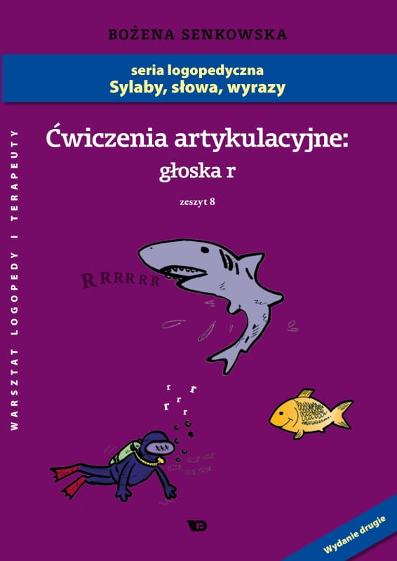 Ćwiczenia artykulacyjne głoska R zeszyt 8 Wydawnictwo Edukacyjne