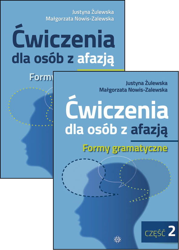 Ćwiczenia dla osób z afazją HARMONIA - okładka książki terapeutycznej wspierającej terapię mowy
