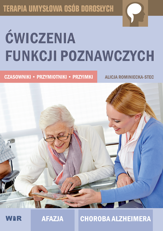 Ćwiczenia funkcji poznawczych część 2 WIR – okładka książki wspierającej pamięć i koncentrację