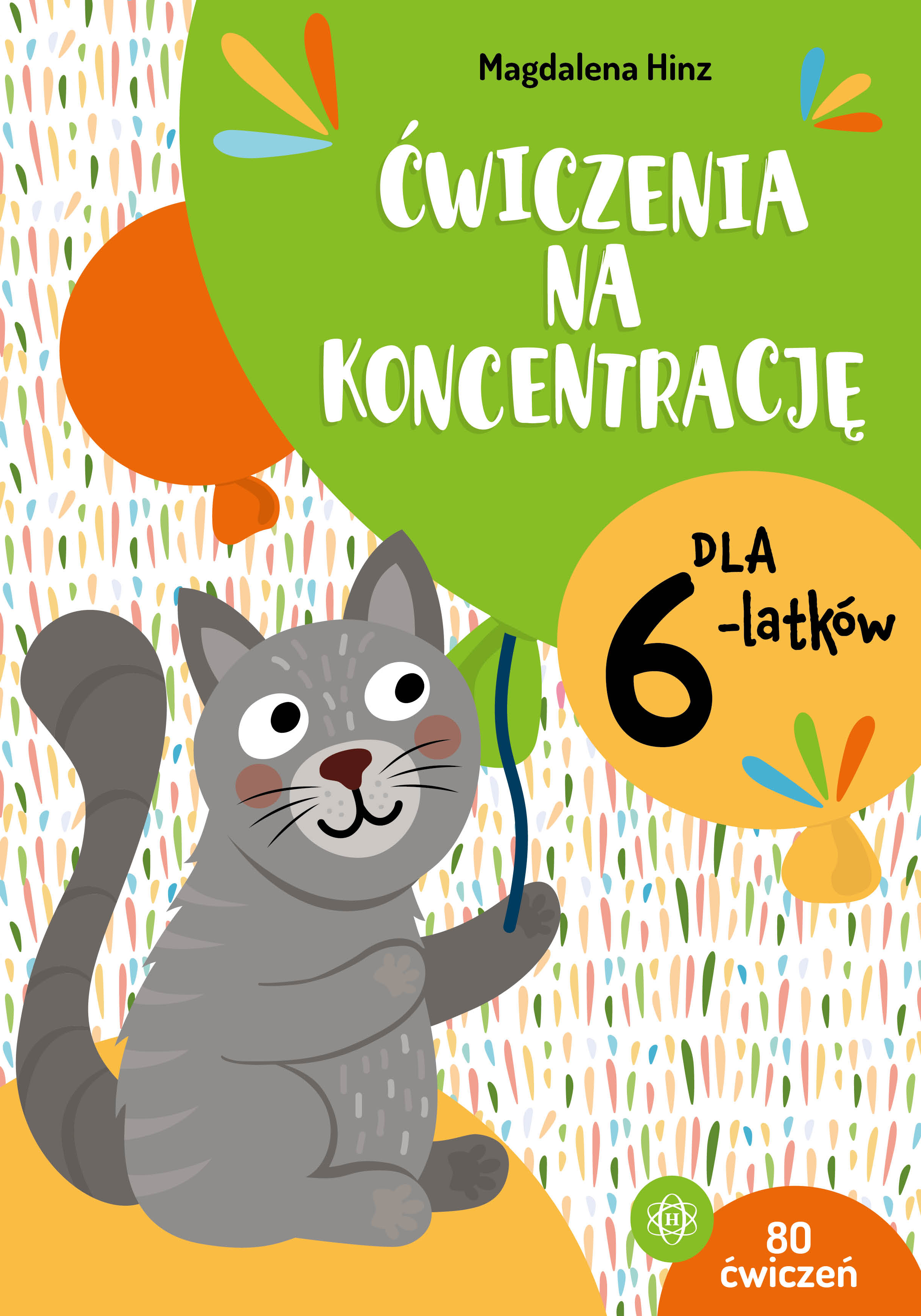 Ćwiczenia na koncentrację dla 6-latków – 80 kart pracy Harmonia podręczniki
