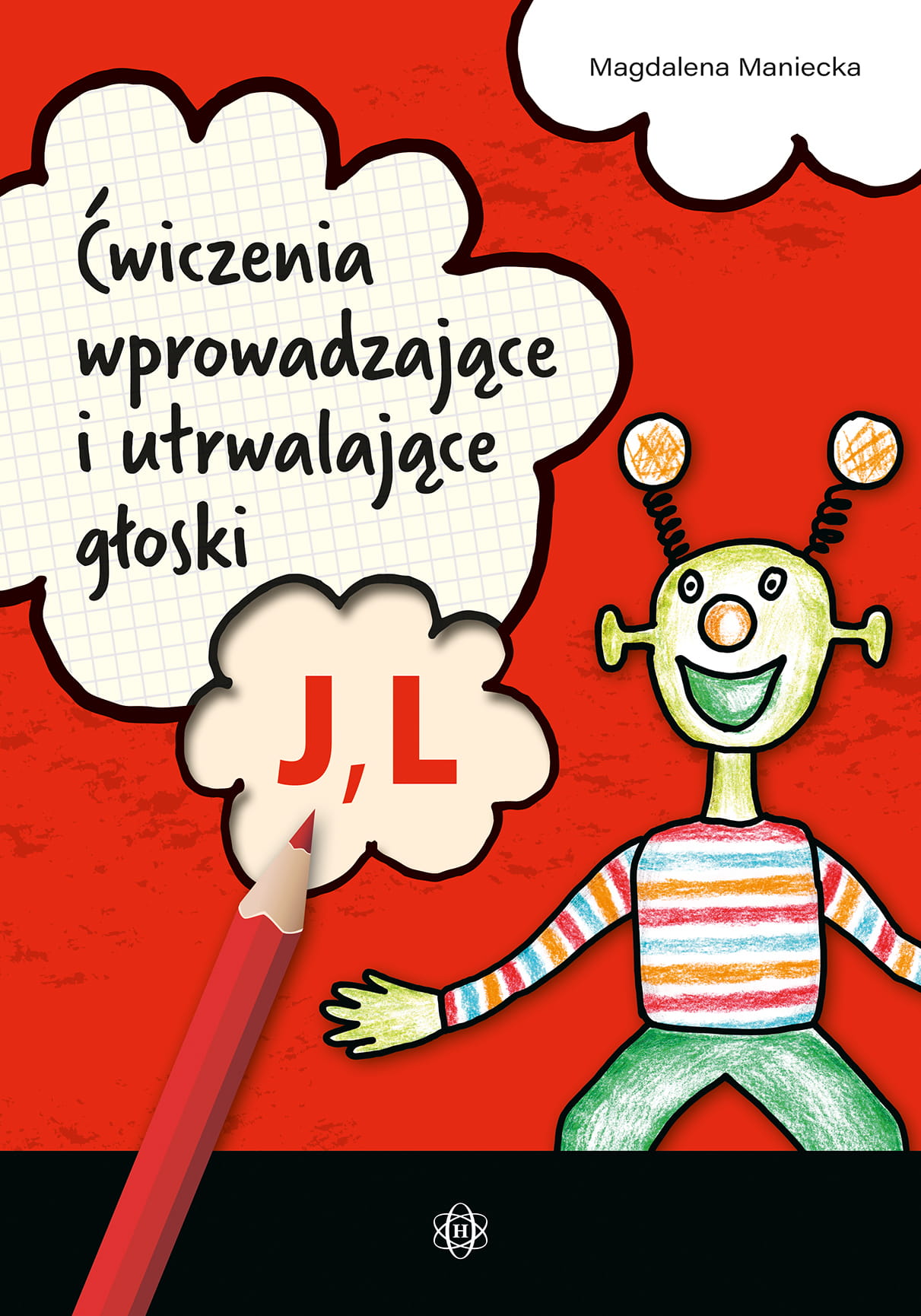 Ćwiczenia logopedyczne J i L HARMONIA – okładka książki 293x205 mm