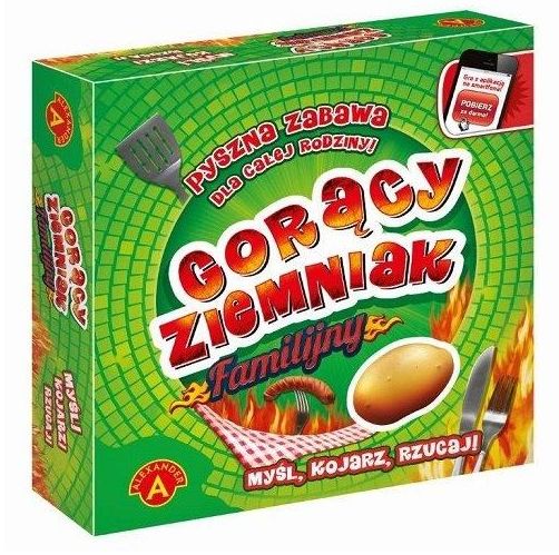 Gorący Ziemniak Familijny ALEXANDER GRY — gra towarzyska na refleks i szybkie skojarzenia