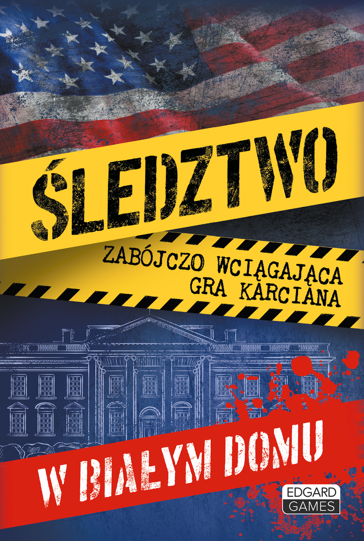 Karty ze śledztwa w Białym Domu - gra karciana Edgard PAP