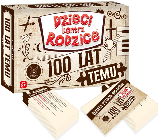 Dzieci kontra Rodzice. 100 lat temu - gra quizowa KANGUR