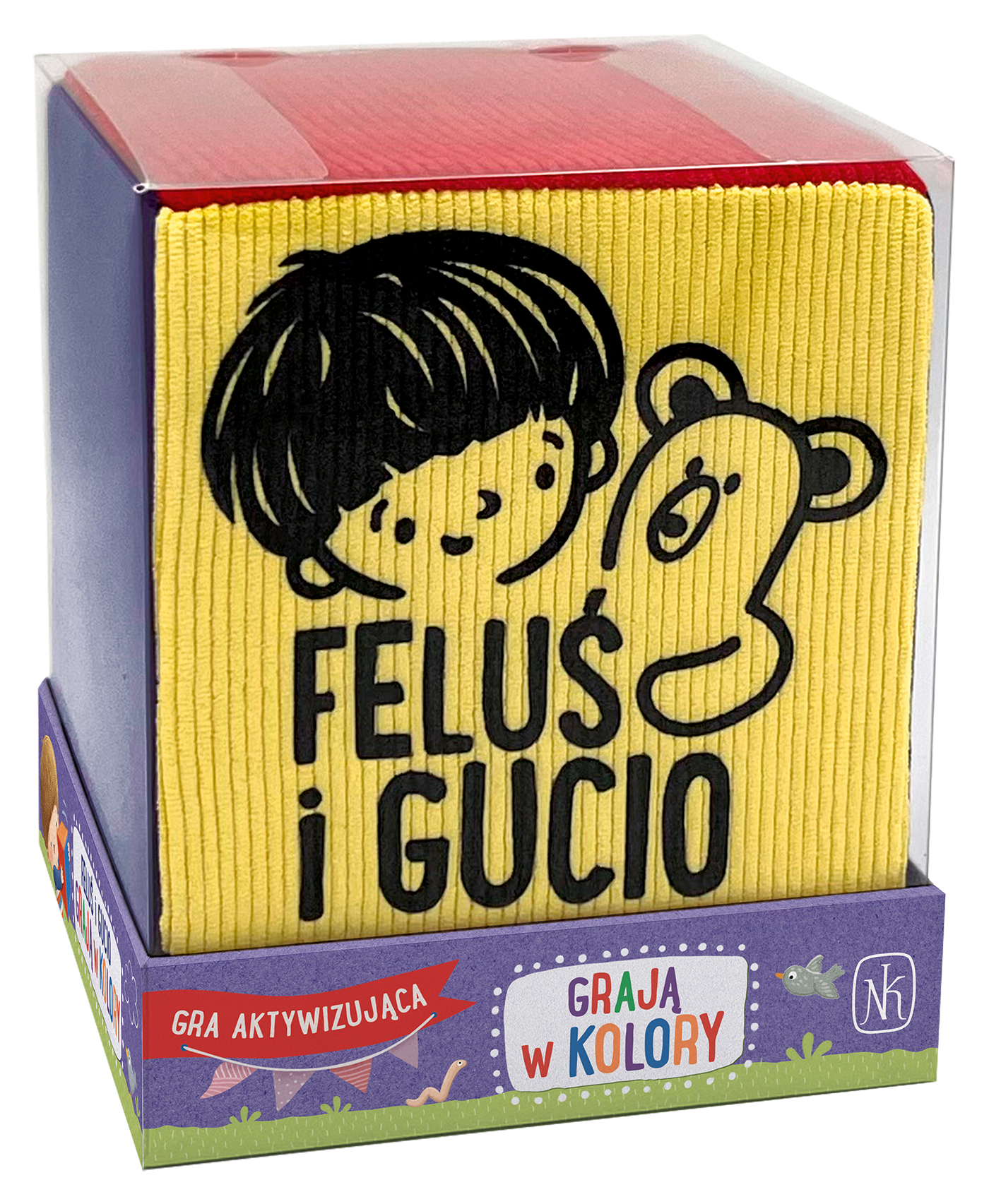 Gra Feluś i Gucio grają w kolory, edukacyjno-ruchowa propozycja dla przedszkolaków