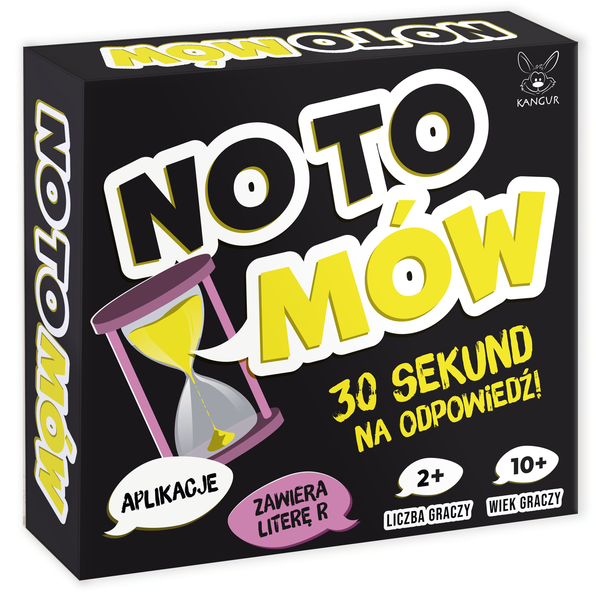 Zestaw kart i żetonów gry No To Mów KANGUR