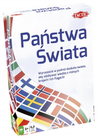 Państwa świata TACTIC GAMES – edukacyjna gra o flagach, krajach i kontynentach