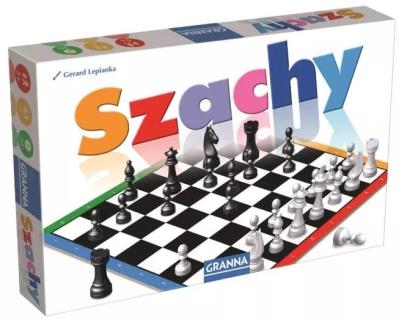 Zestaw do gry w szachy klasyczne GRANNA z figurami i planszą