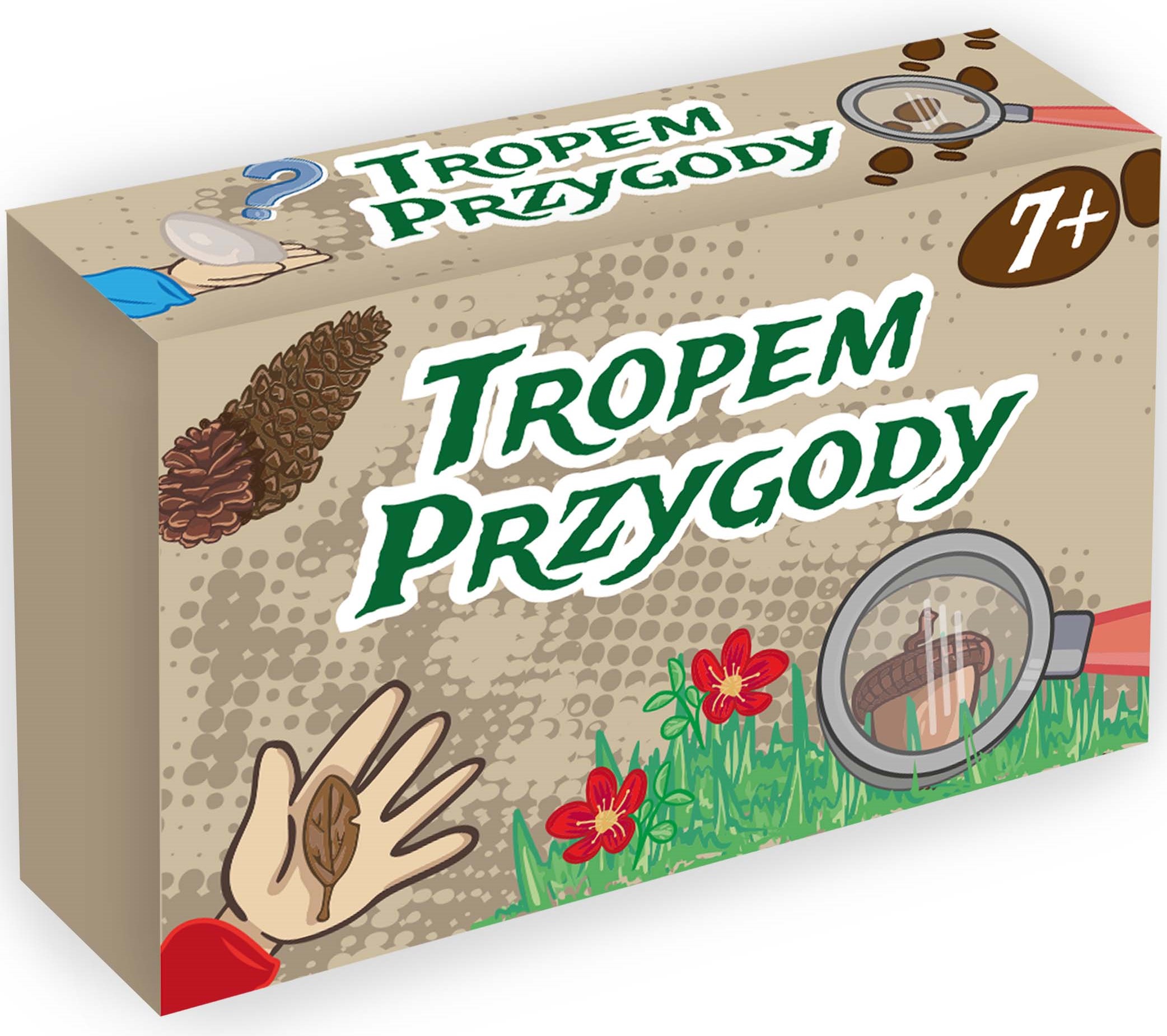 Zestaw 24 kart do gry Tropem Przyrody Mini w formacie 46x72 mm
