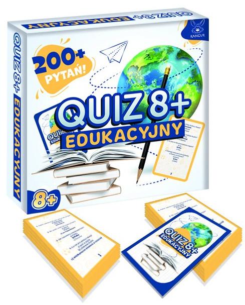 Gra edukacyjna Quiz Edukacyjny KANGUR z ponad 200 pytaniami dla dzieci 8+