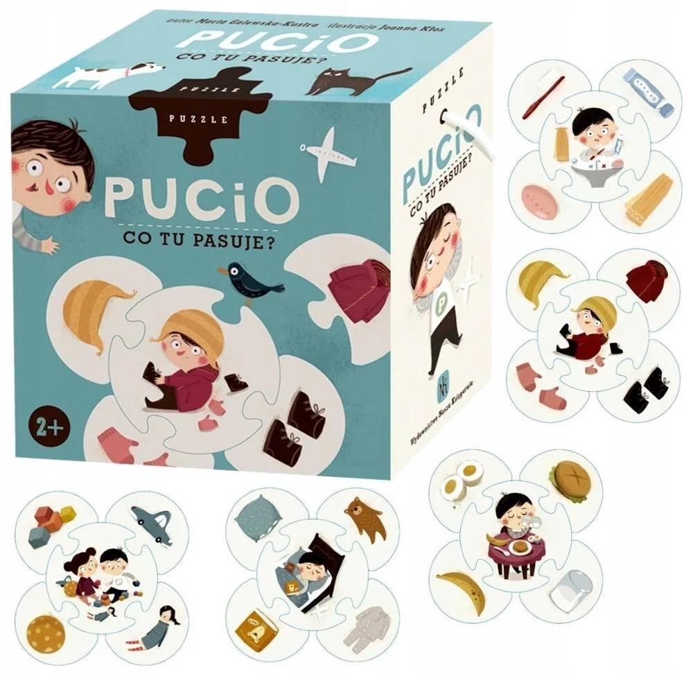 Puzzle edukacyjne Pucio - NASZA KSIĘGARNIA