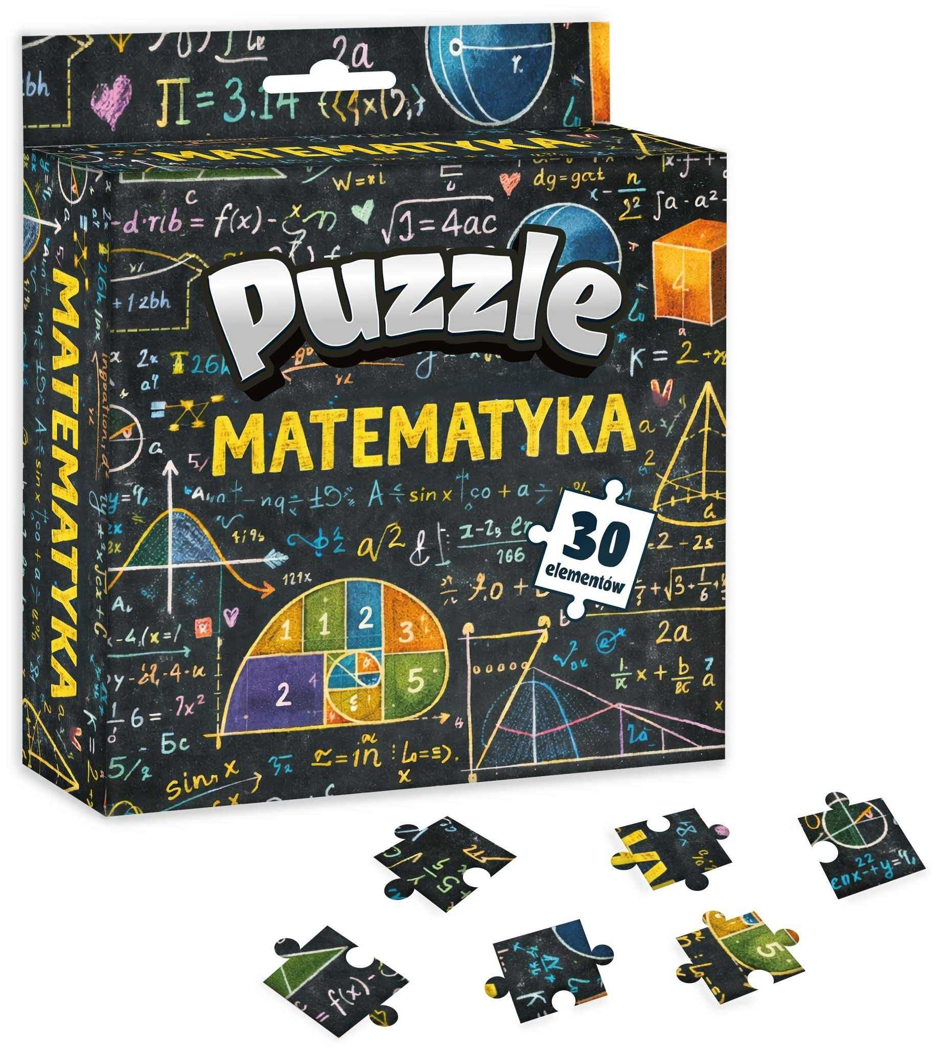 Puzzle edukacyjne Matematyka 30 elementów KANGUR