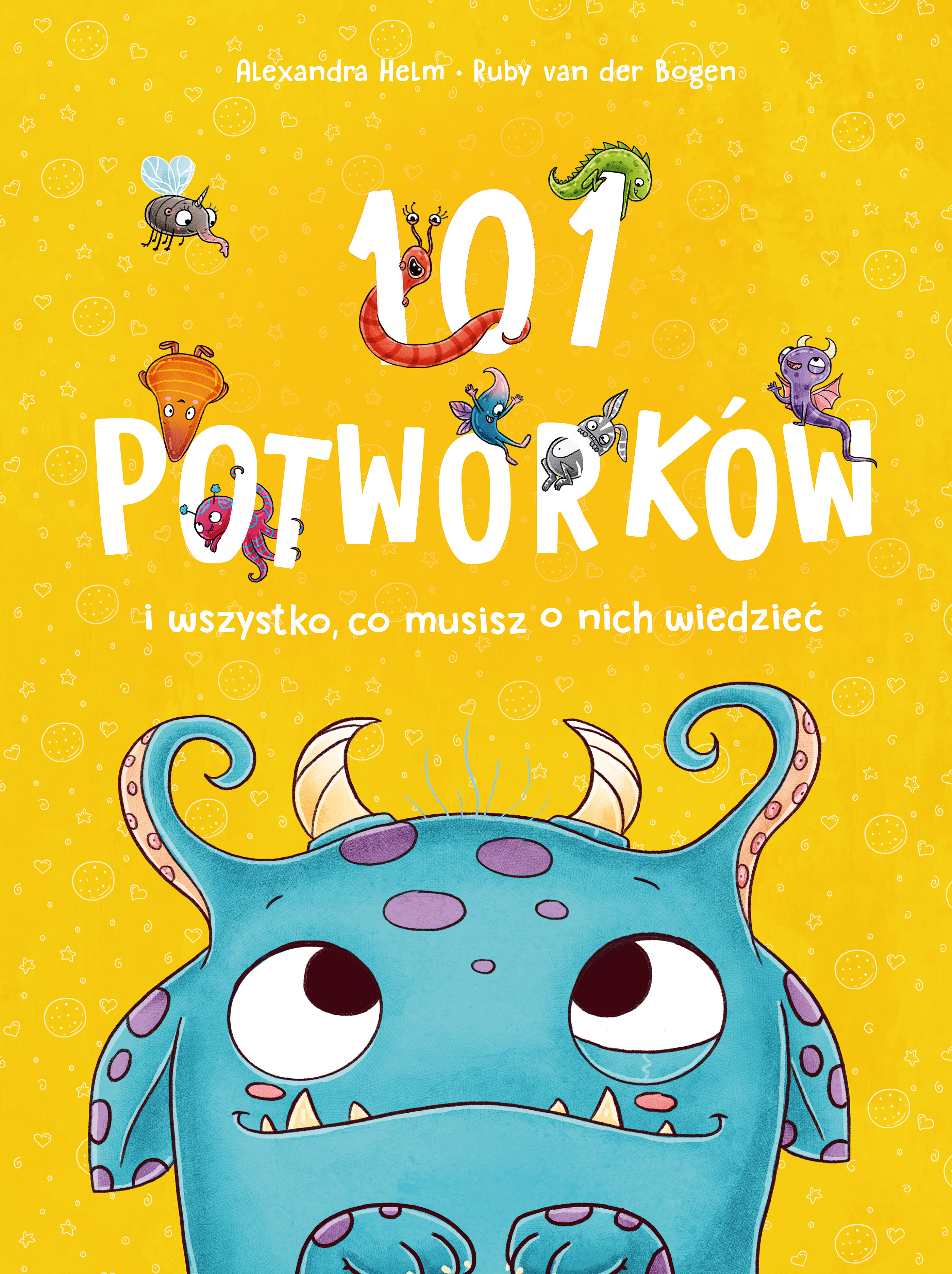 101 potworków Znak Emotikon — książka o emocjach i niezwykłych stworach dla dzieci