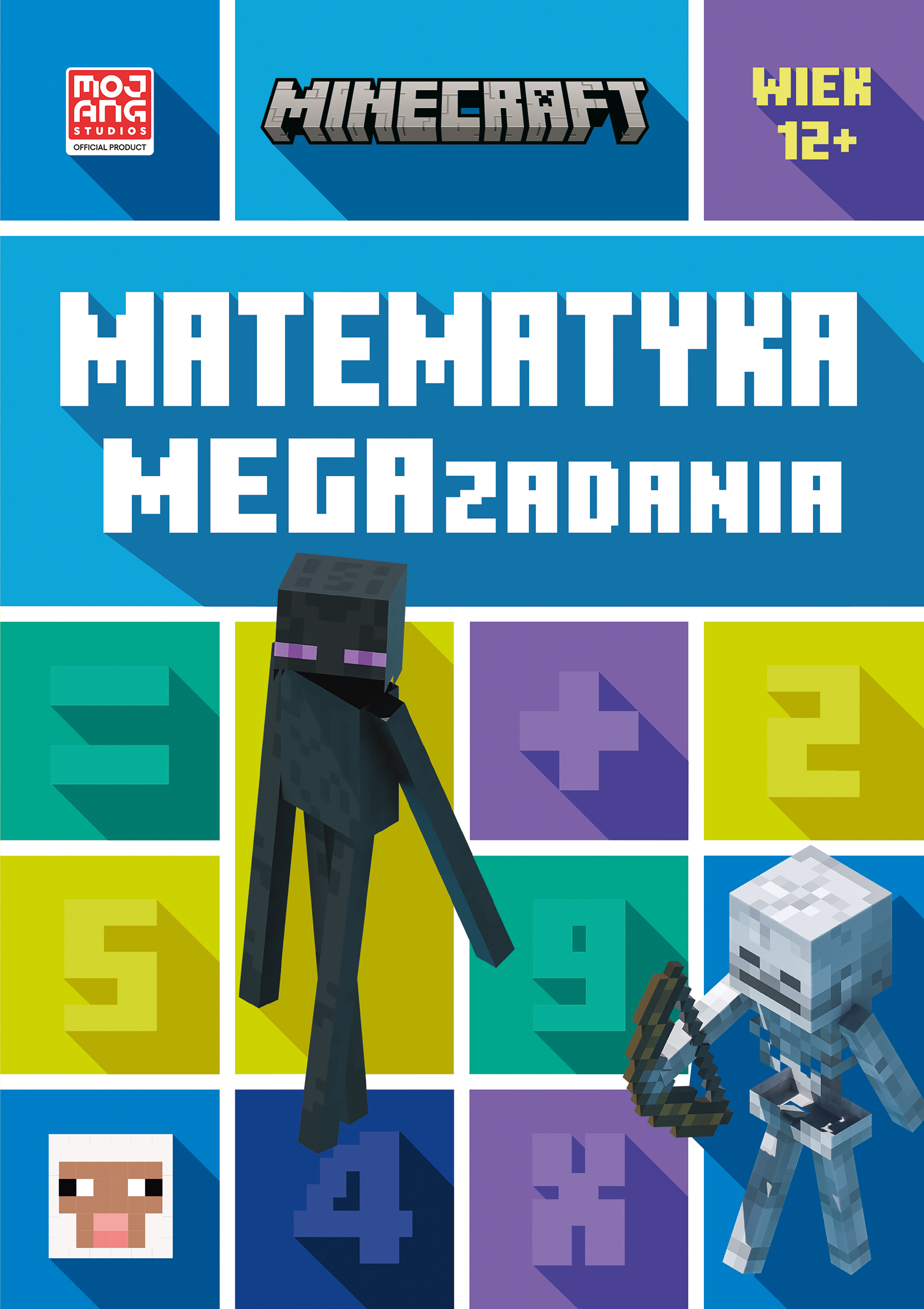 Minecraft. Matematyka HARPERKIDS – książka z megazadaniami dla dzieci 12+