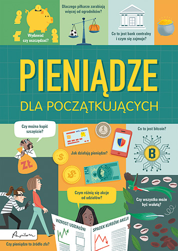 Pieniądze dla początkujących Papilon – okładka książki o finansach i oszczędzaniu dla dzieci