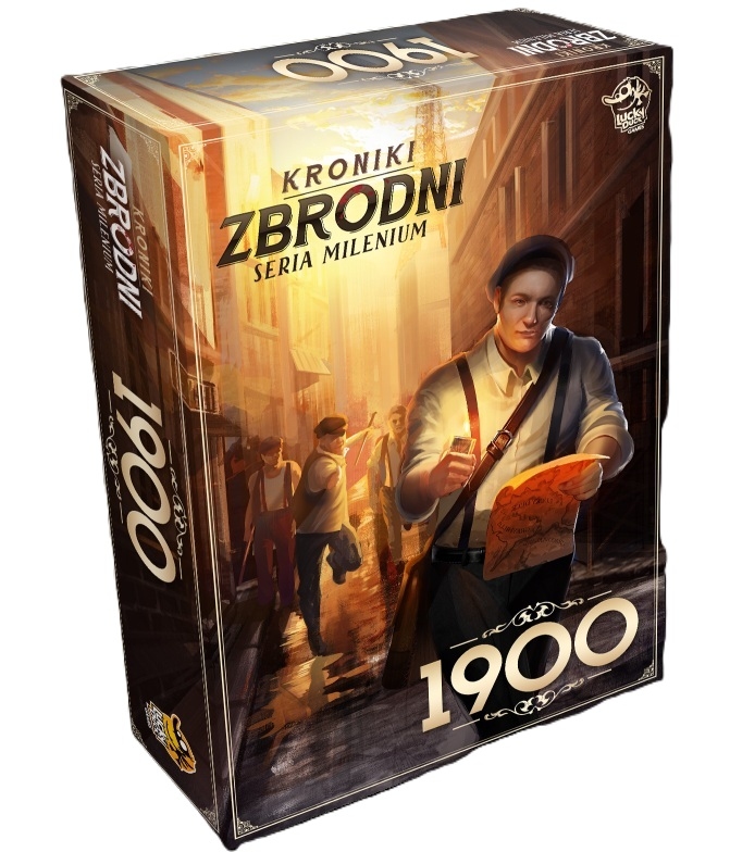Kroniki Zbrodni: 1900 Lucky Duck Games, gra detektywistyczna z aplikacją