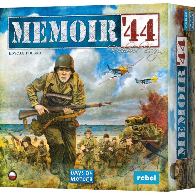 Memoir ’44 REBEL – strategiczna gra planszowa o bitwach II wojny światowej