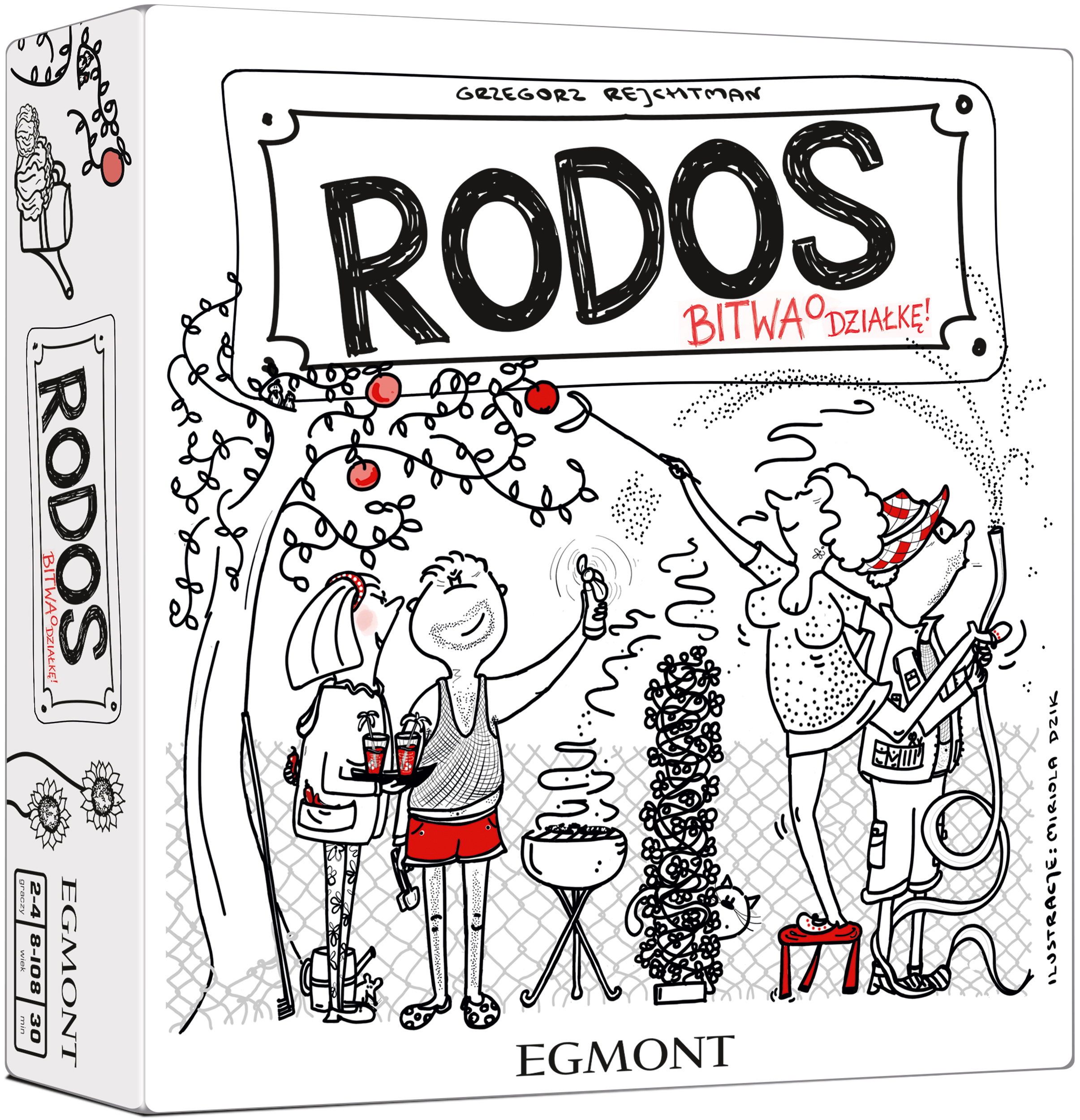RODOS Egmont PAP, rodzinna gra strategiczna o ogródkach działkowych