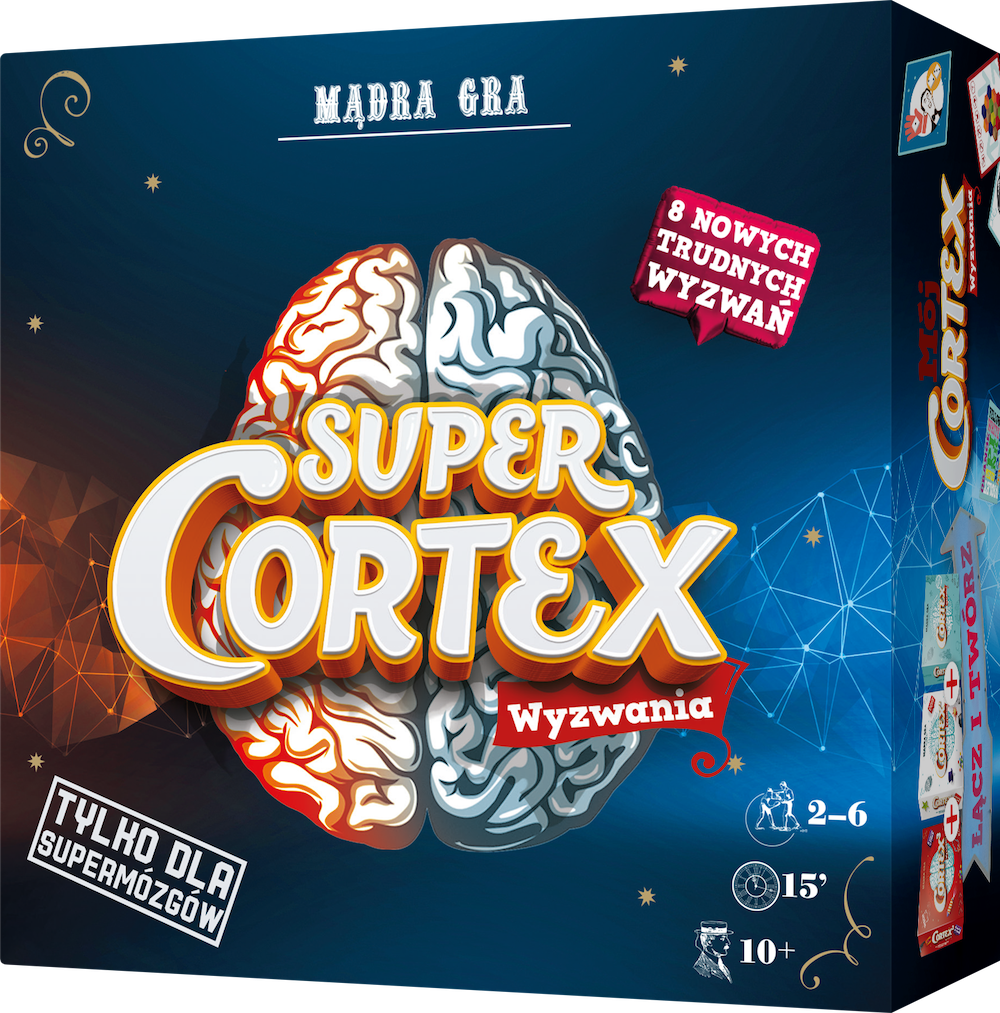 Gra Super Cortex REBEL – łamigłówki do szybkiej rywalizacji przy wspólnym stole