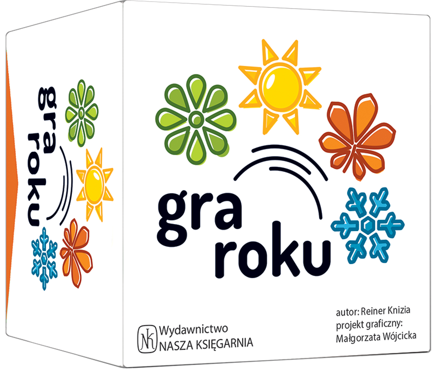 Gra Roku Nasza Księgarnia, rodzinna gra karciana o porach roku