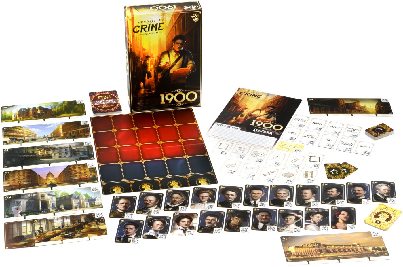 Kroniki Zbrodni: 1900, ujęcie gry kooperacyjnej wydanej przez Lucky Duck Games