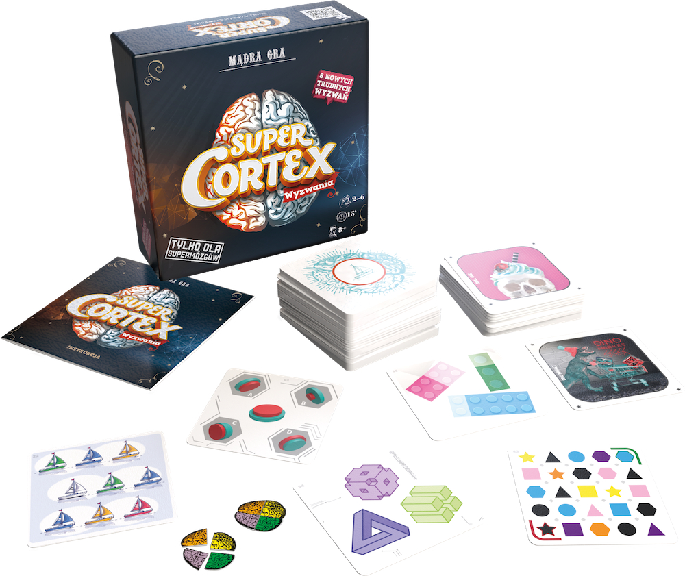 Super Cortex REBEL – gra logiczna ćwicząca pamięć, refleks i spostrzegawczość