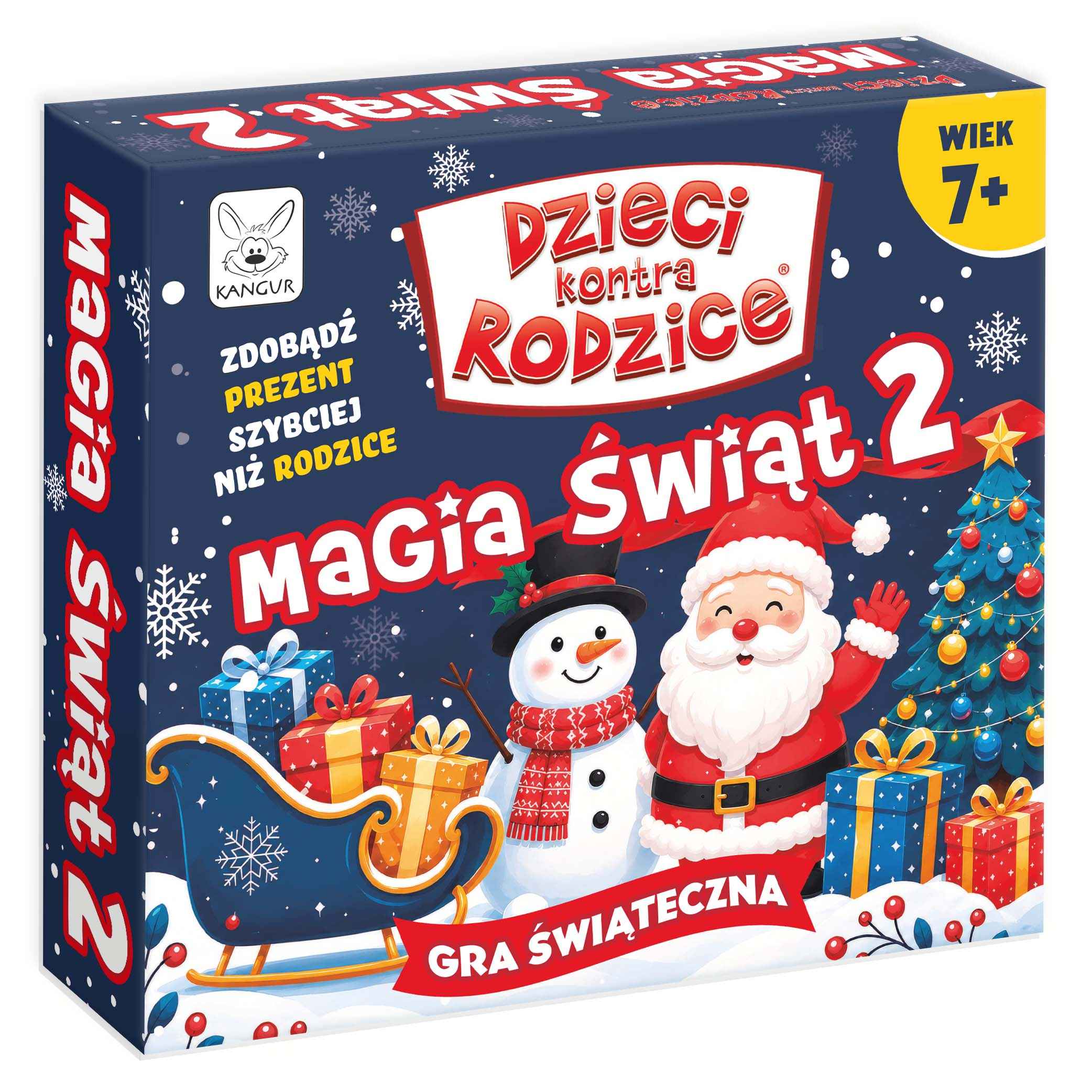 KANGUR Magia Świąt 2, quiz dla dzieci i rodziców z pytaniami o Boże Narodzenie