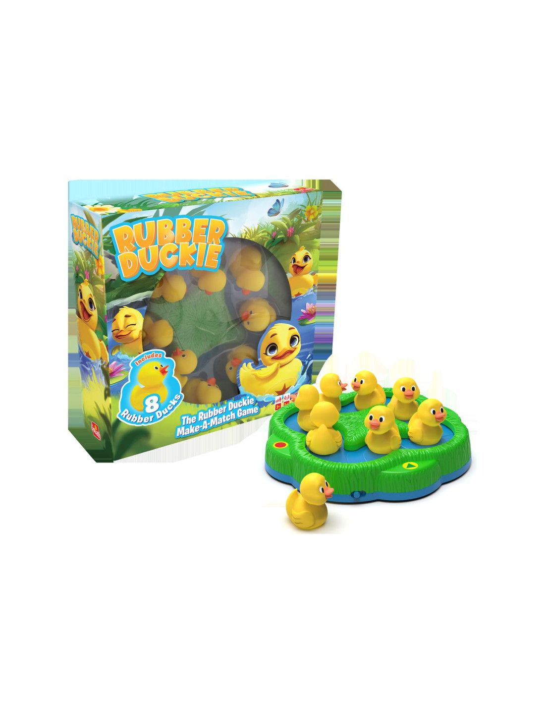 Rubber Duckies GOLIATH – gra pamięciowa z gumowymi kaczuszkami i kolorowymi symbolami